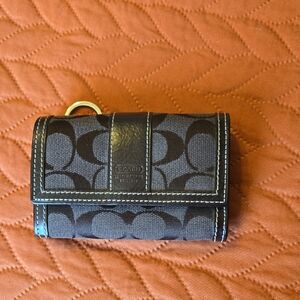 Coach Signature Brown Wallet